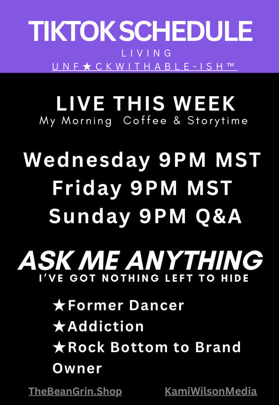 kami wilson life story on tiktok live schedule